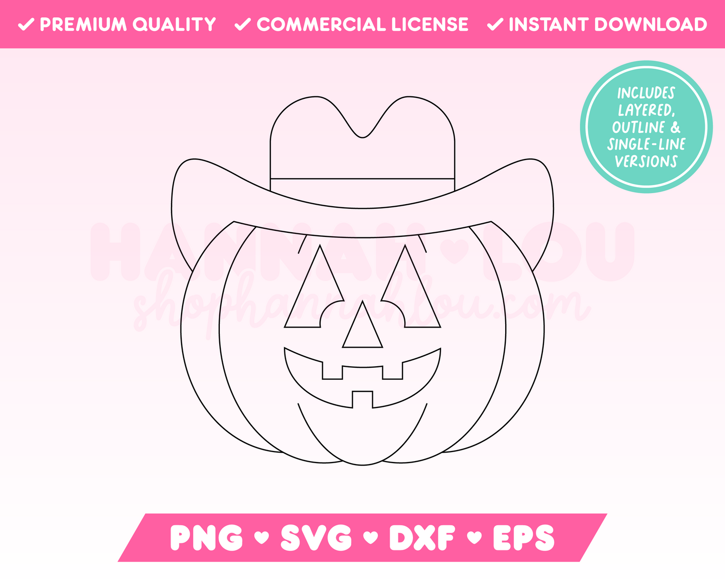 Cowboy Pumpkin SVG • Halloween SVG Files for Cricut · Halloween Sublimation Designs