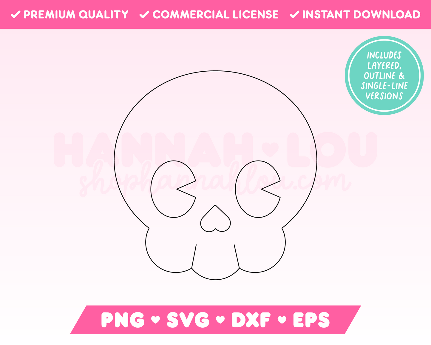 Cute Skull SVG Bundle • Halloween SVG Files for Cricut · Halloween Sublimation Designs