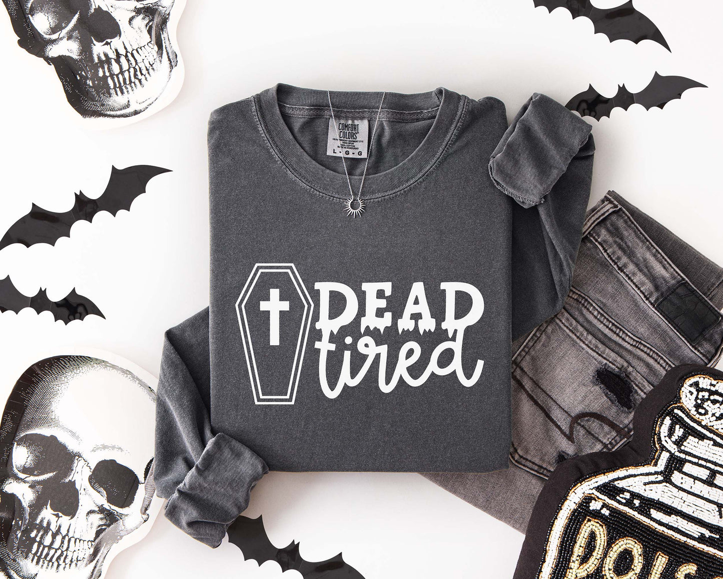 Dead Tired SVG · Halloween SVG Files for Cricut · Halloween Sublimation Designs