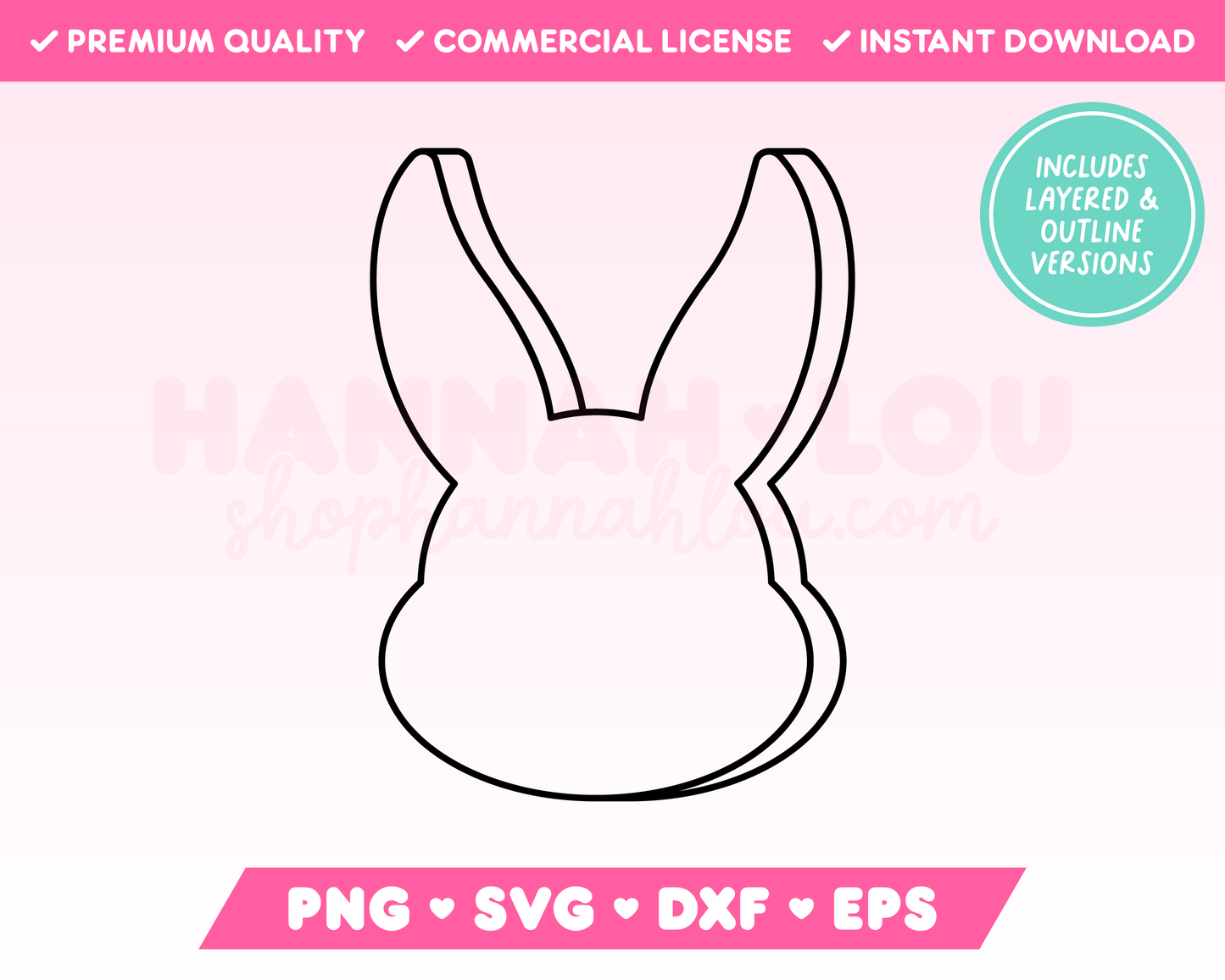 Easter Bunny Candy SVG • Easter SVG Files for Cricut