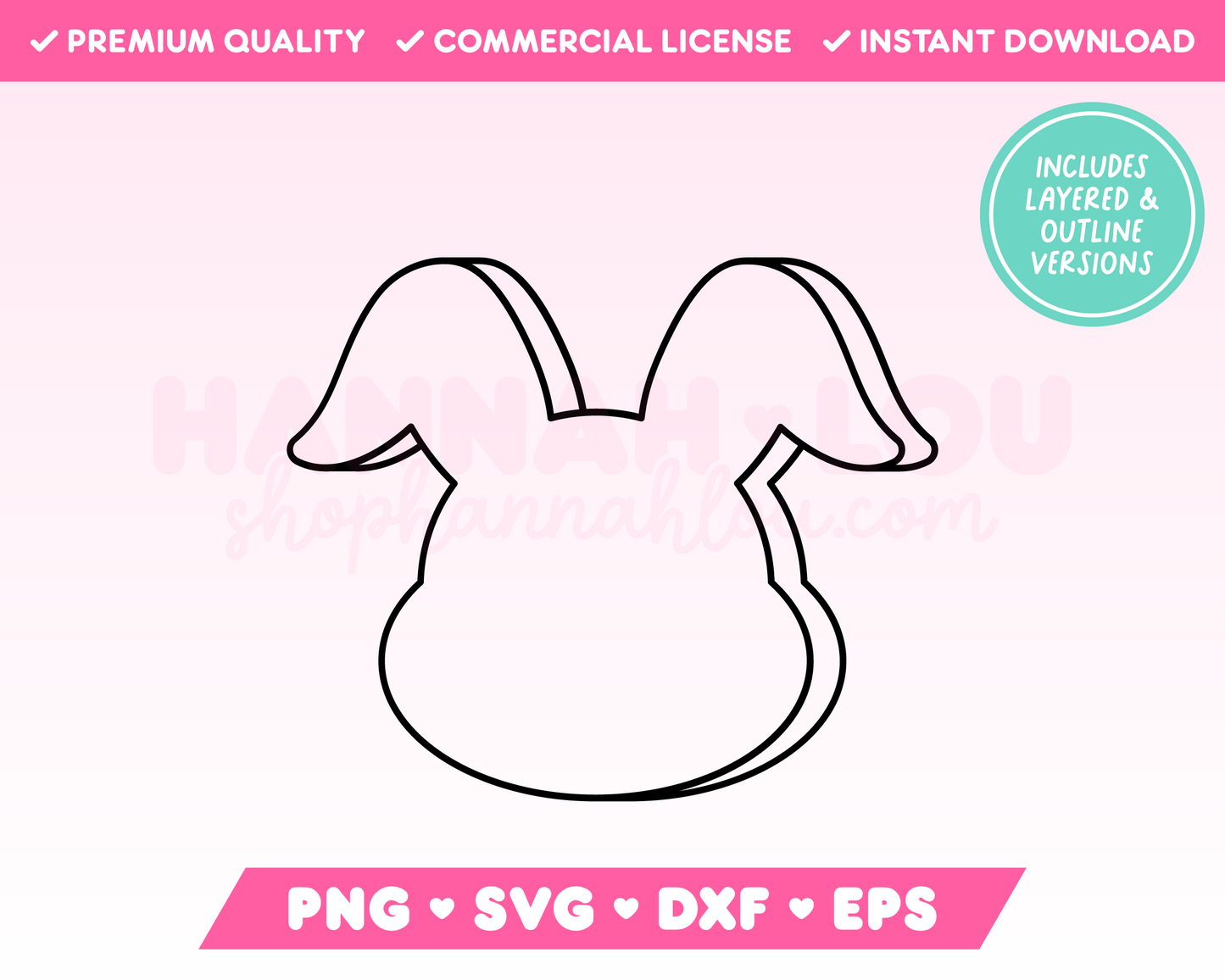 Easter Bunny Candy SVG • Easter SVG Files for Cricut