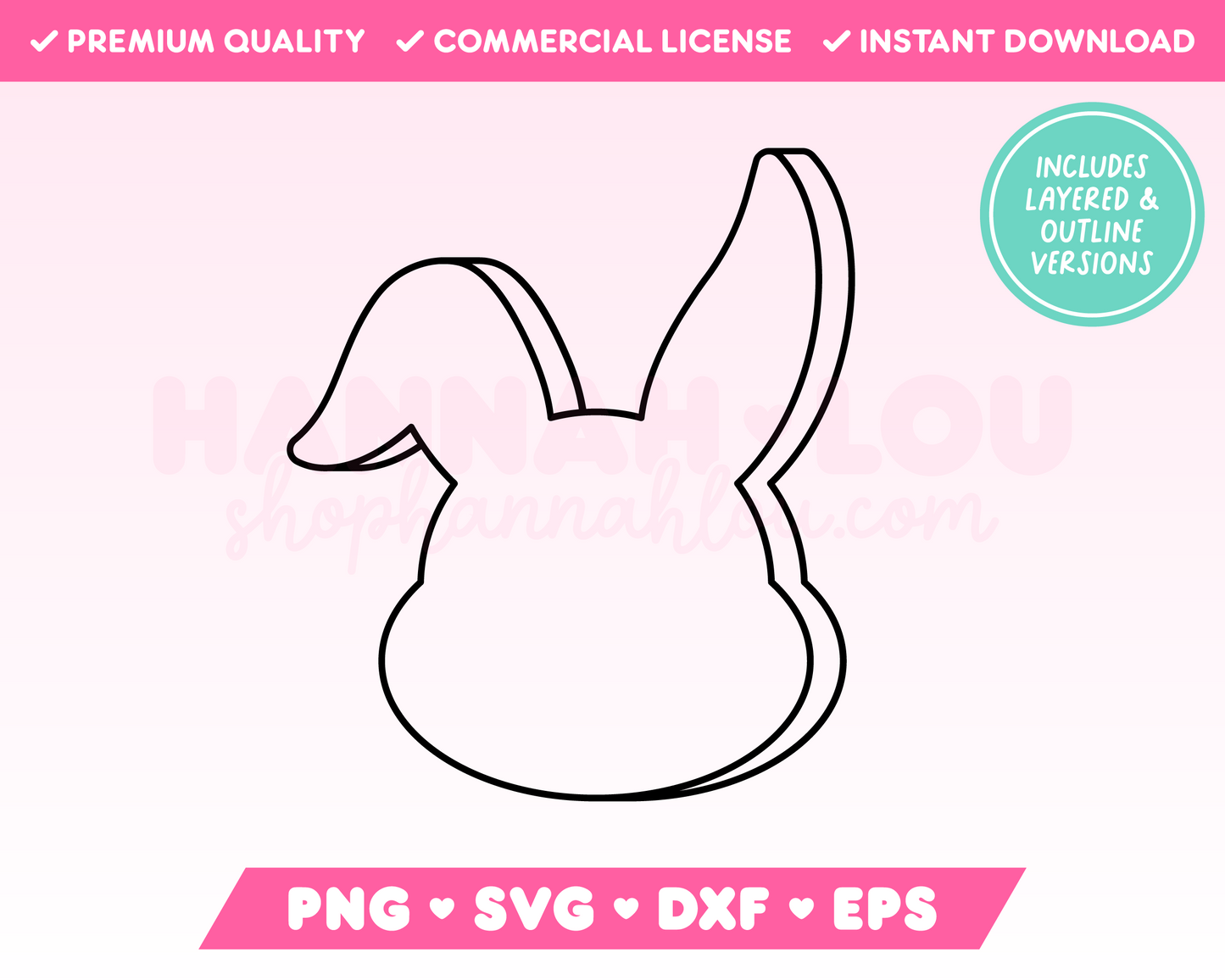 Easter Bunny Candy SVG • Easter SVG Files for Cricut