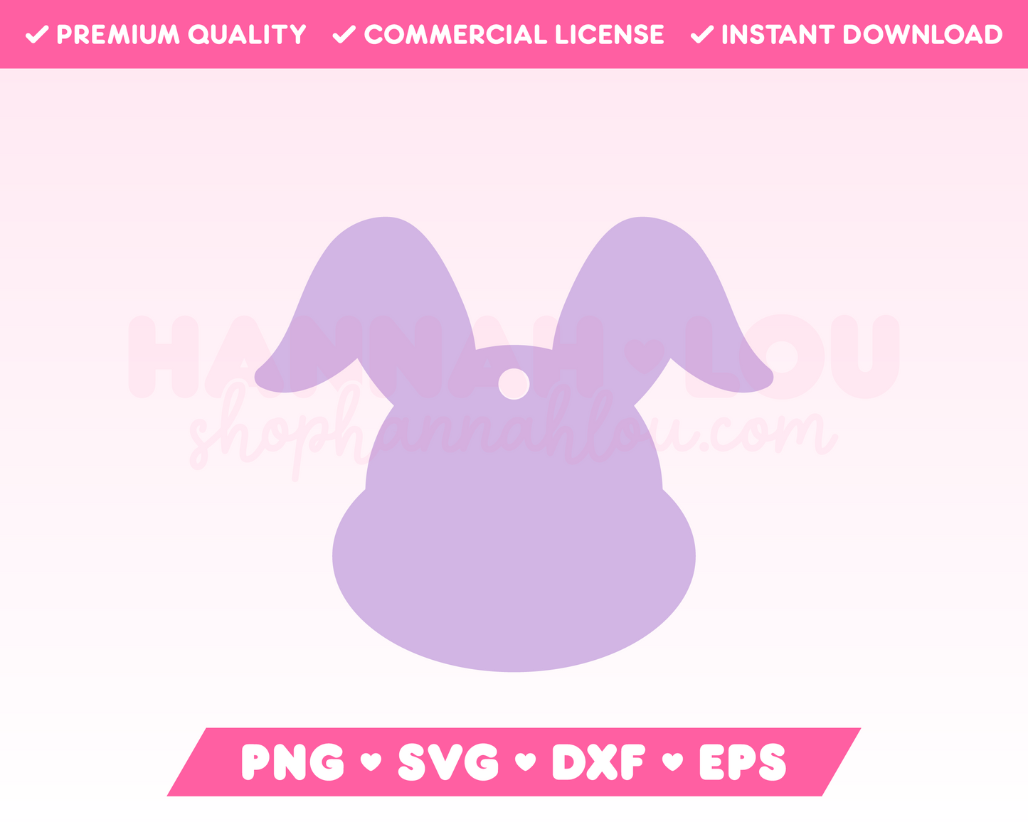 My cute Easter Bunny Gift Tag SVG is part of my Easter SVG Files for Cricut collection, and features a gift tag in the shape of the Easter Bunny's head.