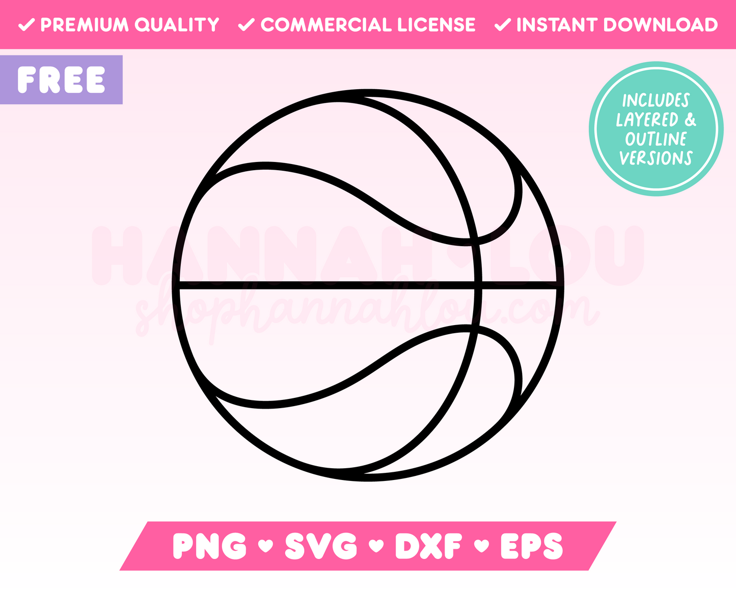 Free Basketball SVG • Free Basketball SVG Files for Cricut • Free Basketball Sublimation Designs