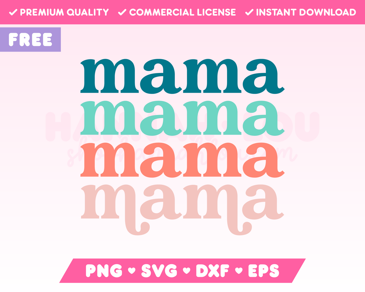 Free Mama SVG • Free Mother's Day SVG Files for Cricut