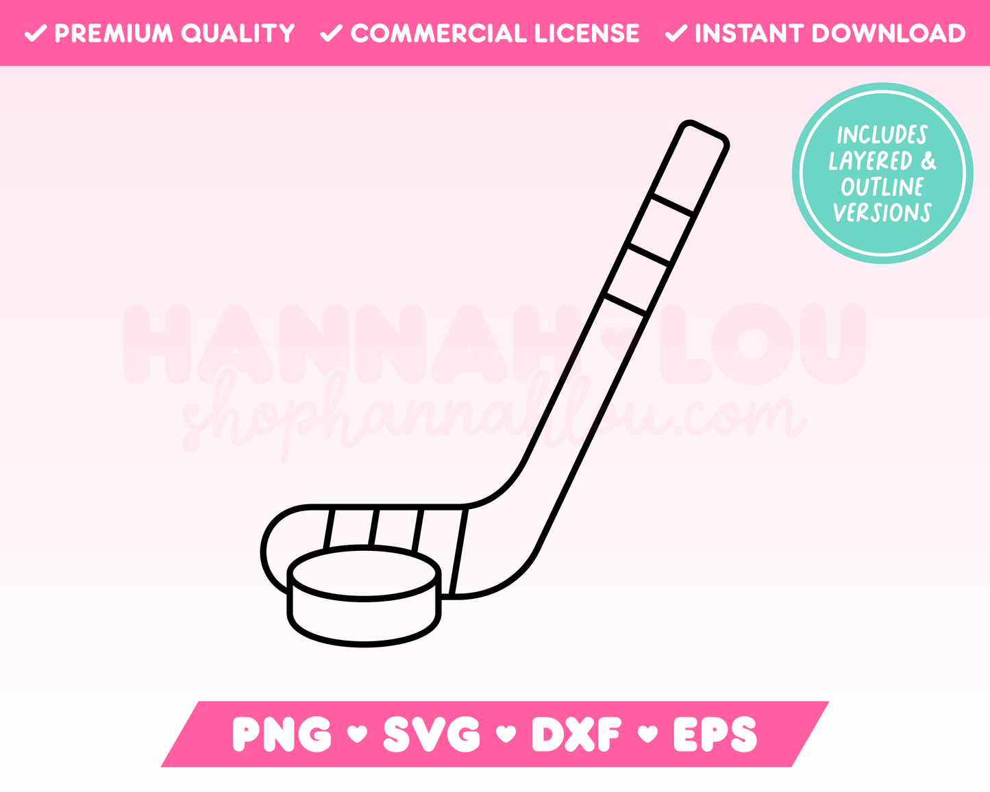 Ice Hockey Stick SVG • Ice Hockey SVG Files for Cricut • Ice Hockey Sublimation Designs