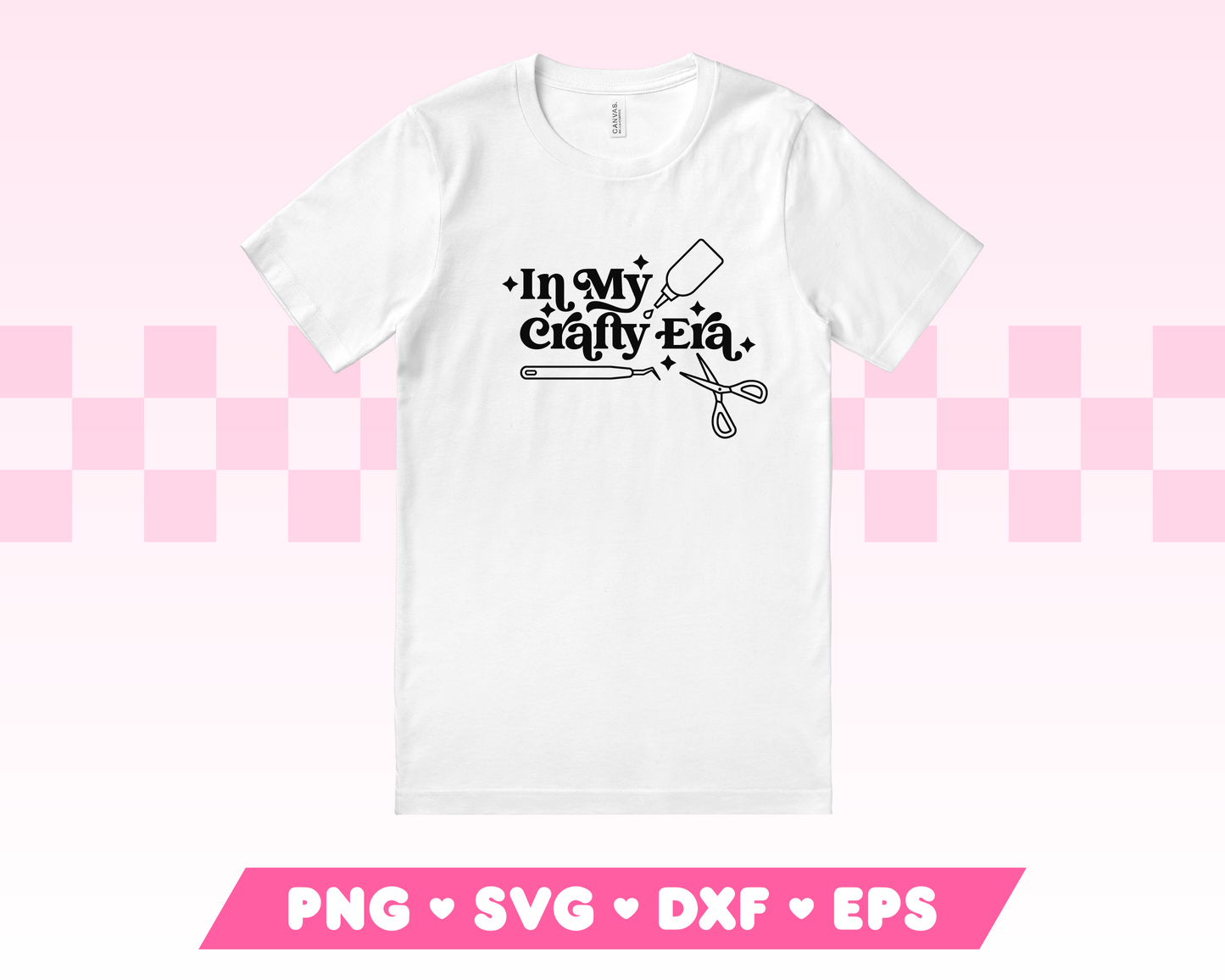 In My Crafty Era SVG · Crafting SVG Files for Cricut · Crafting Sublimation Designs