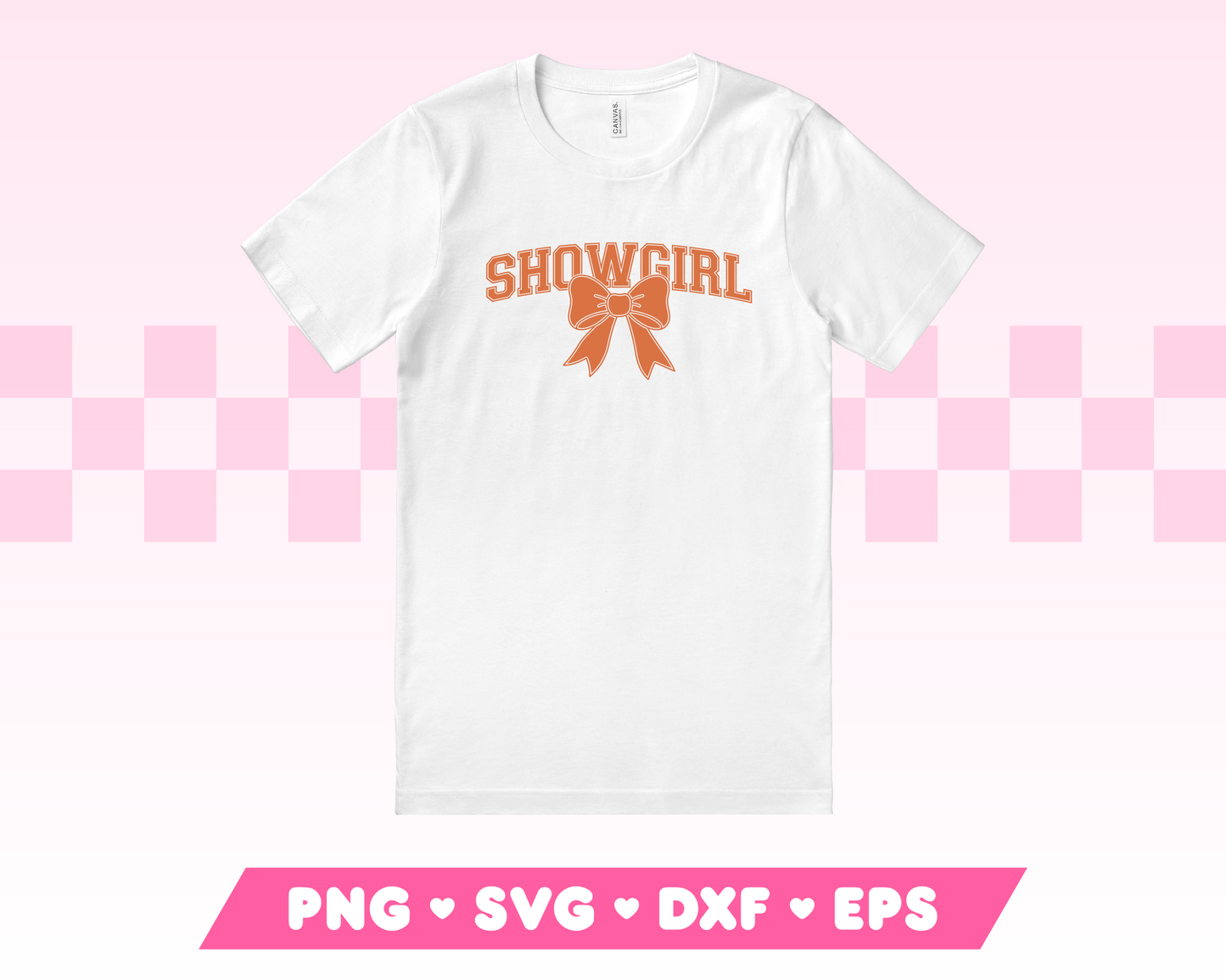 Varsity Showgirl with Coquette Bow SVG · Music SVG Files for Cricut · Music Sublimation Designs
