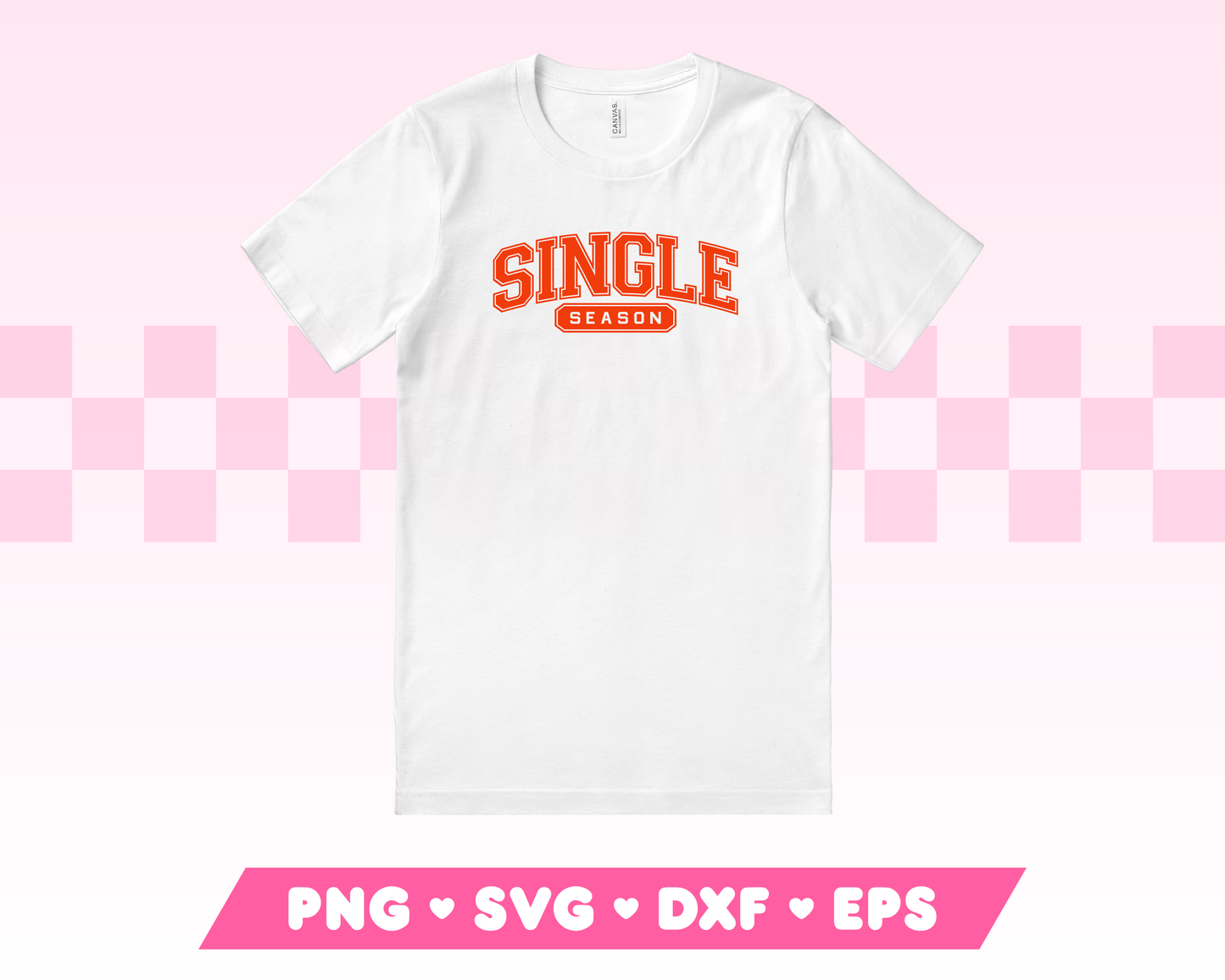 Varsity Single Season SVG · Anti-Valentine's Day SVG Files for Cricut · Anti-Valentine's Day Sublimation Designs