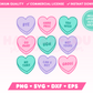 Anti-Valentine's Day Candy Hearts SVG • Anti-Valentine's Day SVG Files for Cricut · Anti-Valentine's Day Sublimation Designs