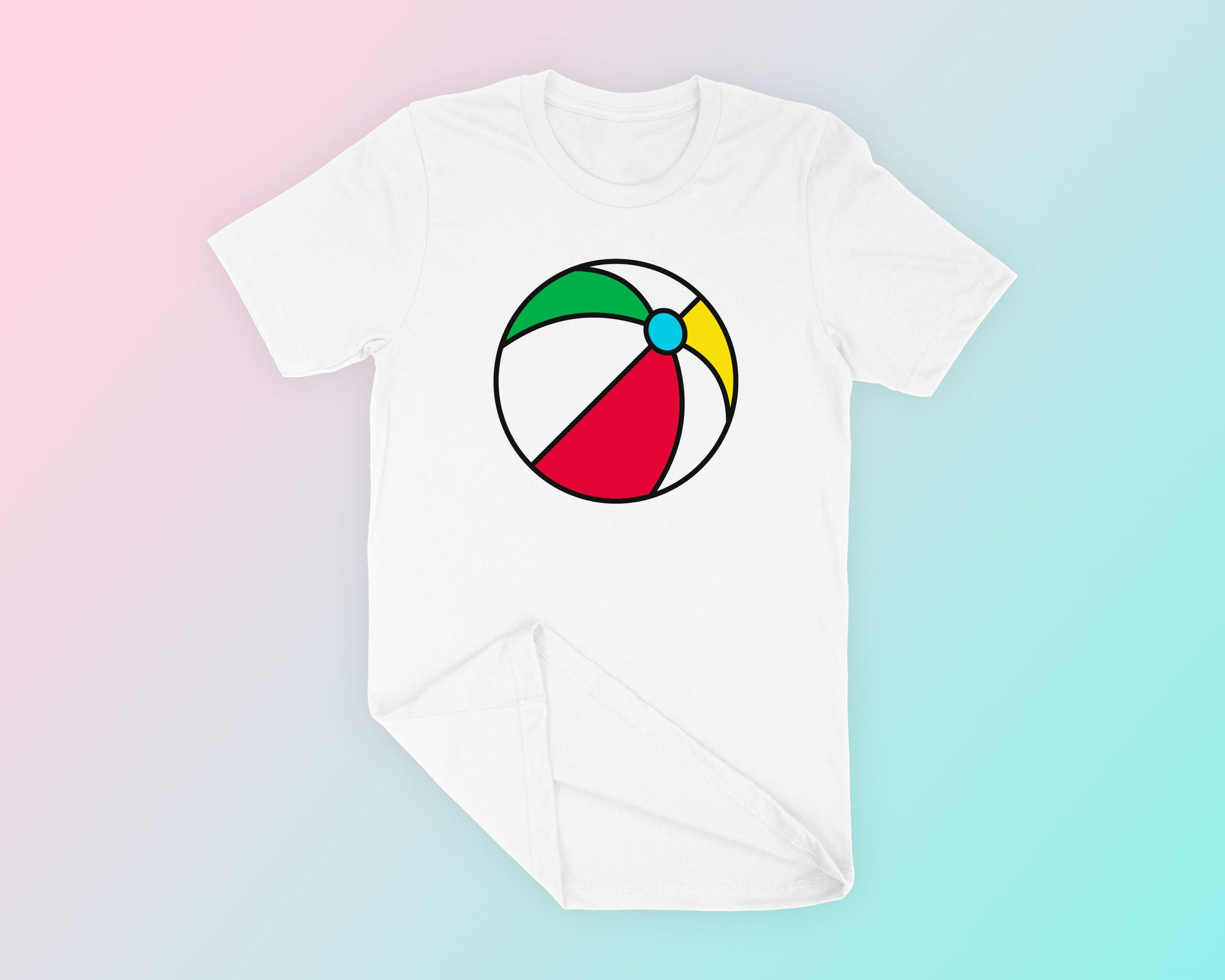 My free Beach Ball SVG is part of my free beach SVG files for Cricut collection, and features a multicolored beach ball.