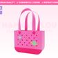 Beach Tote with Holes Gift Bag SVG · Gift Bag SVG Files for Cricut