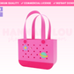 Beach Tote with Holes Gift Bag SVG · Gift Bag SVG Files for Cricut