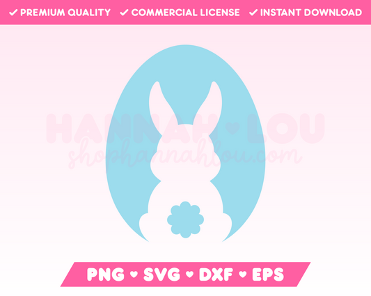 My cute Bunny Easter Egg SVG is part of my Easter SVG Files for Cricut collection, and features an Easter egg with the Easter Bunny inside. 