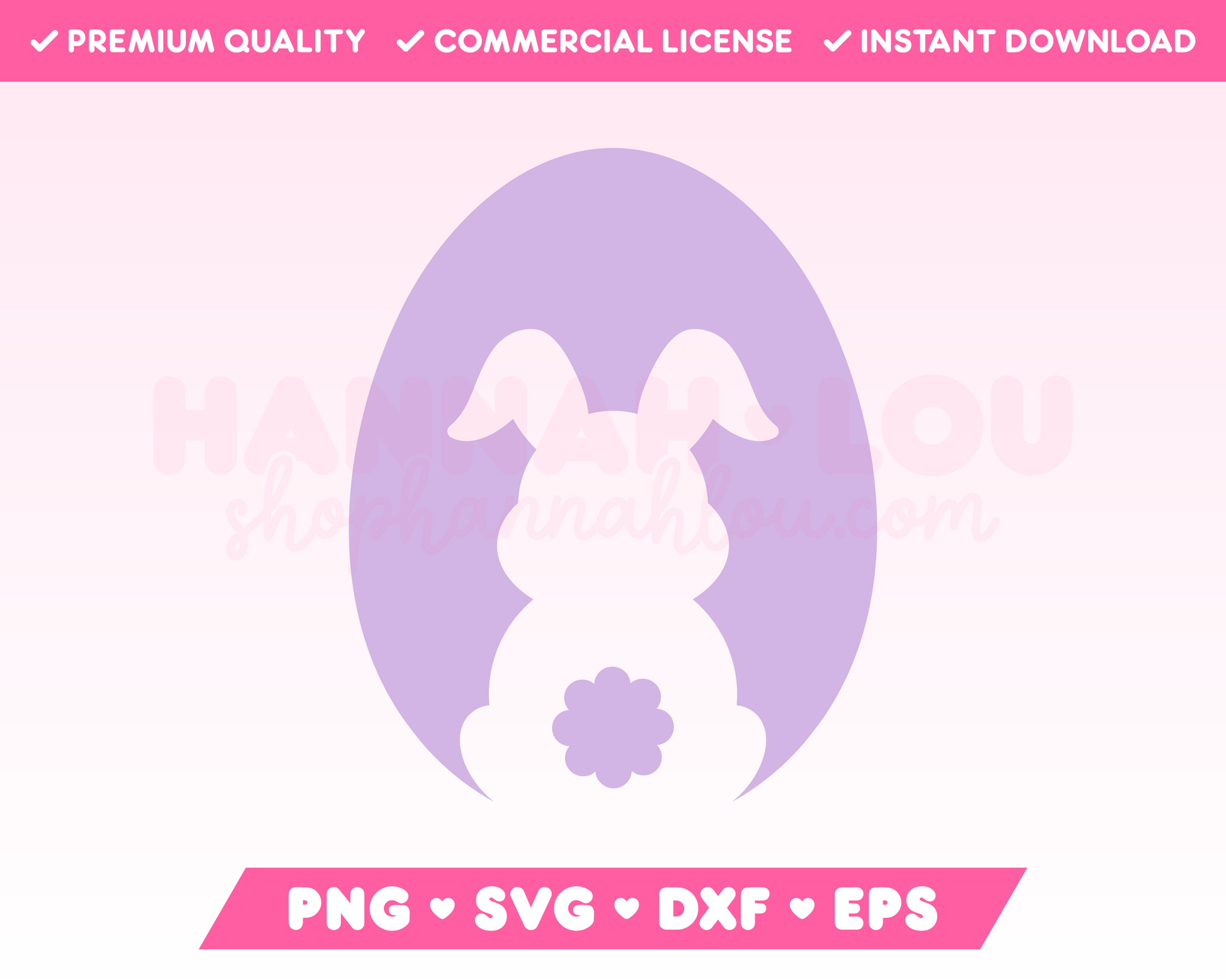 My cute Bunny Easter Egg SVG is part of my Easter SVG Files for Cricut collection, and features an Easter egg with the Easter Bunny inside. 