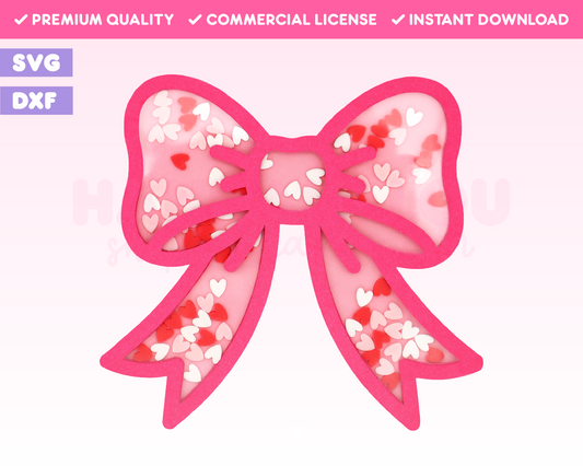 Coquette Bow Shaker SVG · Shaker SVG Files for Cricut