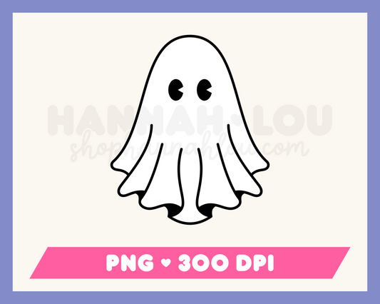 My Cute Ghost PNG is part of my Halloween Sublimation Designs collection and features a cute ghost.