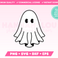 Cute Ghost SVG Bundle • Halloween SVG Files for Cricut • Halloween Sublimation Designs