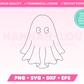 Cute Ghost SVG Bundle • Halloween SVG Files for Cricut • Halloween Sublimation Designs