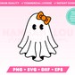 Cute Ghost SVG Bundle • Halloween SVG Files for Cricut • Halloween Sublimation Designs