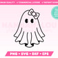 Cute Ghost SVG Bundle • Halloween SVG Files for Cricut • Halloween Sublimation Designs