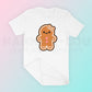 My Cute Gingerbread Woman PNG is part of my Christmas Sublimation Designs collection, and features a kawaii-style cute gingerbread woman with a bow.