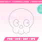 Cute Skull SVG Bundle • Halloween SVG Files for Cricut · Halloween Sublimation Designs
