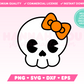 Cute Skull SVG Bundle • Halloween SVG Files for Cricut · Halloween Sublimation Designs