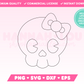 Cute Skull SVG Bundle • Halloween SVG Files for Cricut · Halloween Sublimation Designs