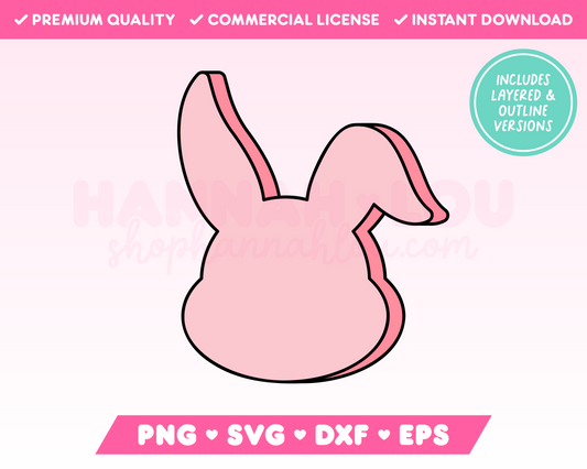 Easter Bunny Candy SVG • Easter SVG Files for Cricut