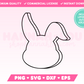 Easter Bunny Candy SVG • Easter SVG Files for Cricut