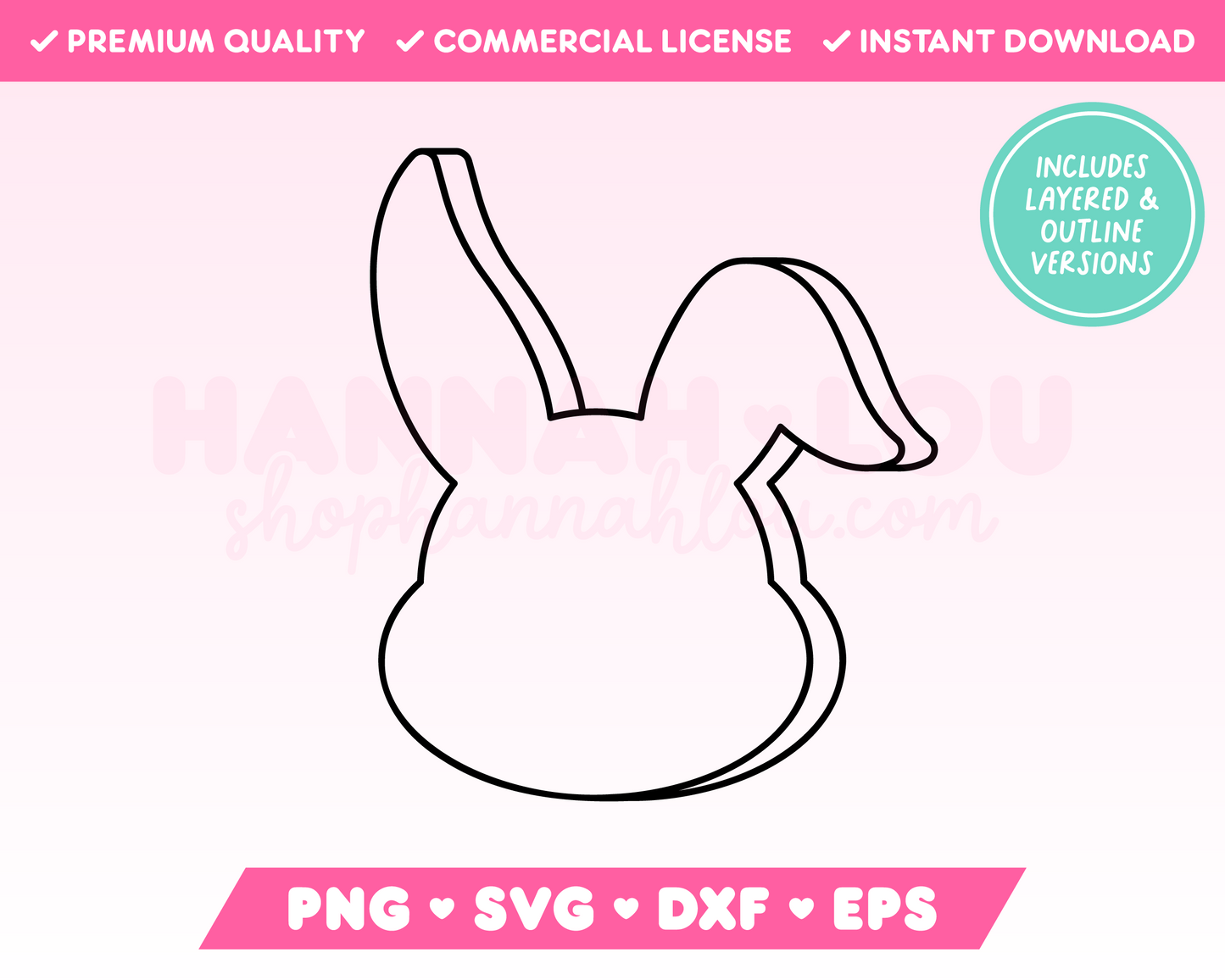 Easter Bunny Candy SVG • Easter SVG Files for Cricut