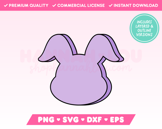 Easter Bunny Candy SVG • Easter SVG Files for Cricut