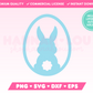 My cute Bunny Easter Egg SVG is part of my Easter SVG Files for Cricut collection, and features an adorable bunny inside an Easter egg.