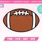Free American Football SVG • Free American Football SVG Files for Cricut • Free American Football Sublimation Designs