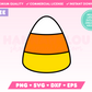 My free Candy Corn SVG is part of my Free Halloween SVG Files for Cricut collection, and features a candy corn treat.