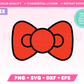 My free Coquette Bow SVG is part of my Free Coquette SVG Files for Cricut collection, and features a cute coquette bow.