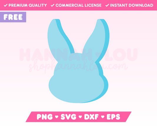 Free Easter Bunny Candy SVG • Free Easter SVG Files for Cricut