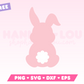 Free Easter Bunny SVG • Free Easter SVG Files for Cricut