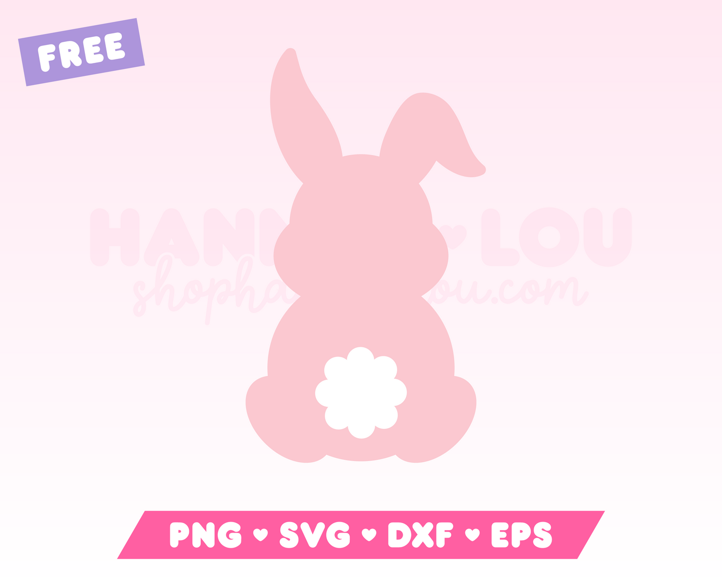 Free Easter Bunny SVG • Free Easter SVG Files for Cricut