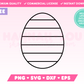 Free Easter Egg SVG • Free Easter SVG Files for Cricut