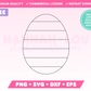 Free Easter Egg SVG • Free Easter SVG Files for Cricut