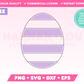 Free Easter Egg SVG • Free Easter SVG Files for Cricut