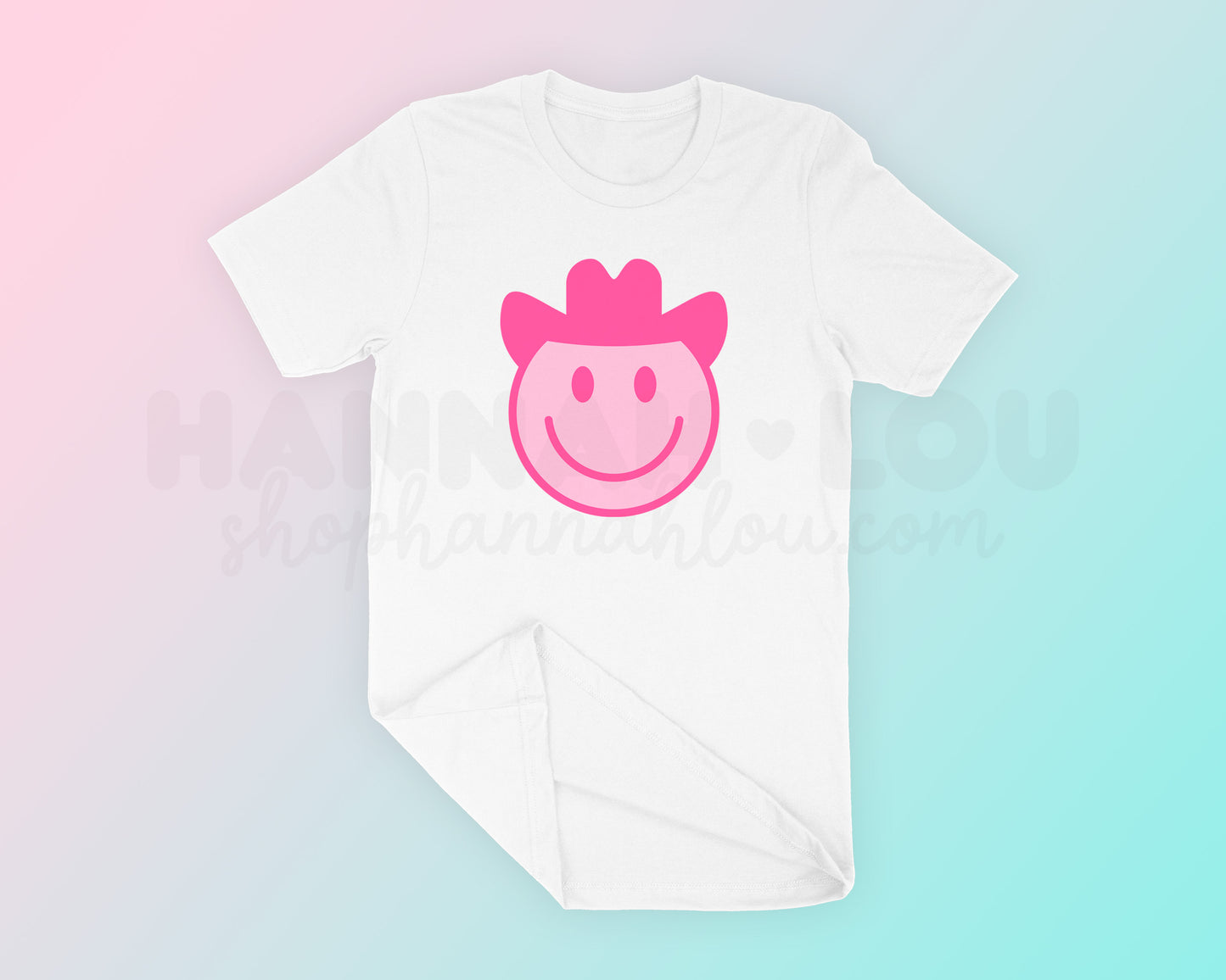 My free Happy Face Cowboy PNG is part of my Free Western Sublimation Designs collection, and features a pink happy face cowboy wearing a cowboy hat.