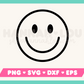 FREE Happy Face SVG | Free SVG Files for Cricut