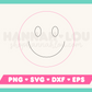 FREE Happy Face SVG | Free SVG Files for Cricut