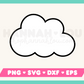 FREE Kawaii Cloud SVG | Free SVG Files for Cricut