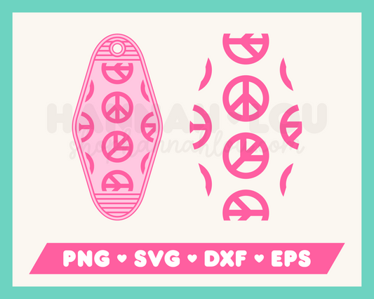 FREE Motel Keychain SVG | Free SVG Files for Cricut