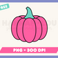 My free Pink Pumpkin SVG is part of my Free Fall Sublimation Designs collection, and features a pink pumpkin.