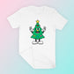 My free Retro Christmas Tree Mascot PNG is part of my free Christmas sublimation designs collection, and features a retro-style cartoon Christmas tree mascot giving the peace sign.